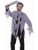 Adult Grey Tattered Undead Zombie Torn Long Sleeve Costume Shirt