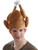 Plush Roasted Turkey Thanksgiving Hat Ball Tipped Costume Party Cap