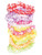 Lot Of One Dozen 12 Large Petal Duo-Tone Hawaiian Leis