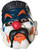 New Adult's Big Evil Clown Vinyl Costume Accessory Mask