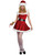 Womens Adult Sexy Jingle Christmas Mrs Santa Claus Costume