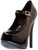 Women's Shoes 5 1/2" Covered Platform With Maryjane Strap - Black Patent PU