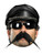 Long Black Pointed Biker Gang Costume Accessory Moustache
