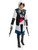 Boys Colonial Assassin Hooded Shirt With Vest Costume