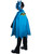 Child's Deluxe Blue Batman Comic Book Style Cape Costume Accessory