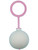 Jumbo Plastic Costume Accessory Pink Adult-Baby Rattle