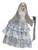 Womens Deluxe Ghostly Spirits Victorian Ghost Bride Costume Standard 14-16