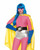 Adults Be Your Own Superhero Super Hero Pink Shirt Costume Accessory