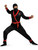 Adult Samurai Assassin Black Ninja Master Deluxe Costume