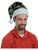 Velvet Camo Santa Hat Festive Holiday Cheer Costume Accessory