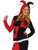 Adult's Womens Classic DC Comics Harley Quinn Fitted Hoodie Costume