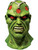 Deluxe Green Brainiac Latex Mask Costume Accessory