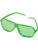 Green 80's Shutter Shade Toy Novelty Sunglasses Party Favors Costume Accessory