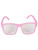 Pink Nerd Geek 50s Clear Buddy Lens Librarian Costume Glasses