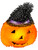 Light Up Halloween Pumpkin Stress Puffer Ball Release Squeeze Toy