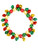 New Red Green & Gold Faux-Pearl Jingle Bells Bracelet