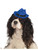 Blue Sparkle Glitter Cowgirl Cowboy Hat For Pet Dog