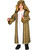 Child Boys Shepherd Gold And Brown Robe Costume