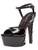 The ZIPPED-11 Sexy Womens 6" Platform With Zipper Covered "Jacket" Detail Shoes