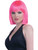 Adult Pink 90s Vibe Girl Costume Long Bob Wig