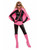 Adult Pink 20" Phantom Magician Super Hero Costume Cape