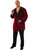 Playboy Hugh Hefner Smoking Jacket Costume Robe 46-52