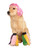 Rave Party Princess Short Purple Bob Wig For Pet Dog