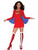 Adult's Womens Classic DC Comics Wonder Woman Cape Dress Costume