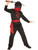 Child Boy's Masked Red Dragon Ninja Warrior Costume