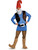 Adult Blue and Red Garden Statue Papa Gnome Deluxe Costume