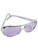 Purple Silver Frame Elvis Aviator Rock Star Glasses