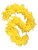 Deluxe Large Yellow 72" Costume Accessory Feather Boa