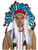 Native American Indian Feathered Head Dress Band Hat Costume Accessory