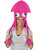 Novelty Pink Squid Octopus Hat Costume Party Hat Cap