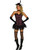 Women's Sexy Adult Oo La La Purple Burlesque Saloon Girl Costume