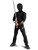Child GI Joe Rise of Cobra Snake Eyes Deluxe Muscle Ninja Costume