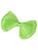 Cute Neon Green Rave Dance Party Club Hair Bow Tie Barrette Costume Accessory