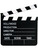 Hollywood Movie Studio Director Clapper Clap Board Sign Costume Accessory