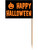 50-Count Happy Halloween Flag 2.5" Tooth Picks Tableware Decorations