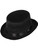 New Adult's Deluxe Black Magician Butler Formal Costume Top Hat