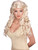 Adult Womens Blonde Goddess Renaissance Pop Princess Costume Wig