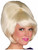 50s Doo Wop Costume Blonde Sock Hop Bouffant Wig