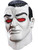 Adult's Deluxe Bloodshot Superhero Latex Mask Costume Accessory