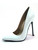 Highest Heel Womens 5" Plain Pump White Patent PU Shoes