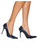 Women's Highest Heel Shoes 4" Classic Plain Pump - Navy Kid PU