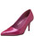 Women's Highest Heel 3" Professional Working Pump Magenta Patent Shoes