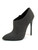 Highest Heel Womens 4.5" Carbon Fiber Ankle Bootie Grey Suede PU Shoes