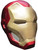 Adults Captain America Civil War Iron Man 2-Piece Helmet Costume Accessory