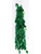 9' Green Christmas Tree Lightbulb Tinsel Garland Hanging Wall Decoration