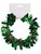 9' Mini Christmas Holly Garland Hanging Wall Decoration Holiday Decal